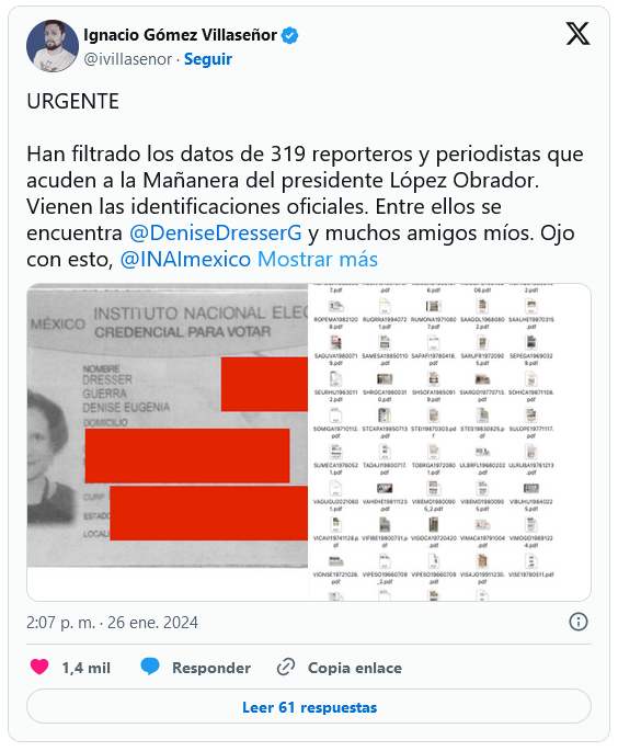 twitter amlo filtra